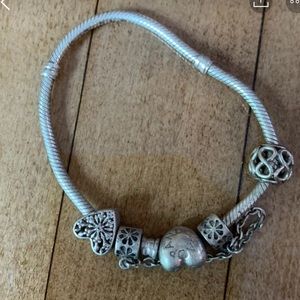 Pandora bracelet (with charms)
